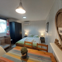 Házikó: földszinti hálószoba